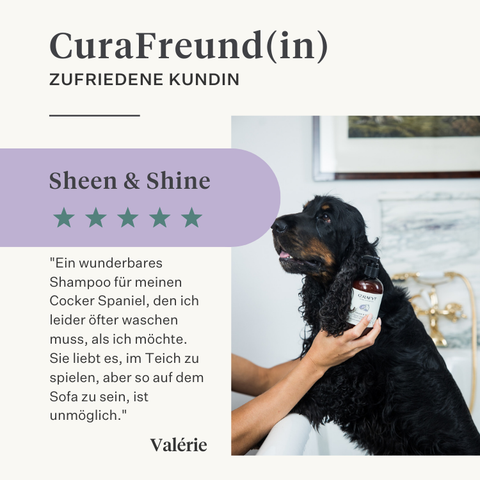 Natürliches Shampoo für Hunde und Welpen mit juckender und empfindlicher Haut | localization: DE