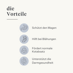 Pferd, Pony, Darmkolik, Gas, Magengeschwüre, Probiotika, Präbiotika, Leinsamen, Durchfall, wässriger Stuhl, weicher Stuhl  | localization: DE
