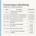 naturligt tilskud hest pony led ledbånd sener muskler | localization: DA