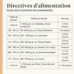 Steady&Stable Curafyt complément pour chevaux et poneys, fourbure, sensibilité des sabots, insuline, glucose, PPID, maladie de Cushing | localization: FR