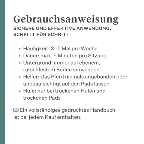 Equimove Balance Pads Gleichgewichtstraining Rumpfstabilität Rehabilitation Propriozeption Pferd Training | localization: DE