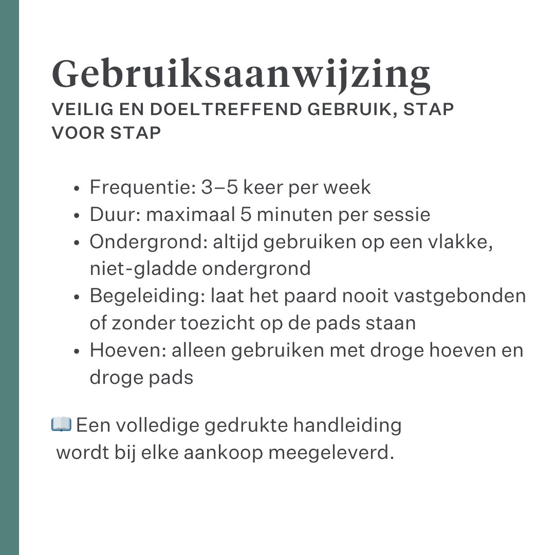Equimove Balance Pads evenwichtstraining core stabiliteit revalidatie proprioceptie paard training | localization: NL