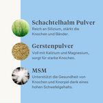 Natürliches Ergänzungsmittel für Pferd und Pony, Gelenke, Bänder, Sehnen, Muskeln | localization: DE