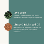Este Balancer horse feed balancer supplement, developed by equine veterinarian Dr. Sara Torfs, completes forage-based diets with essential vitamins, minerals and healthy fats to support coat shine, strong hooves, muscle function and gut health. | localization: EN
