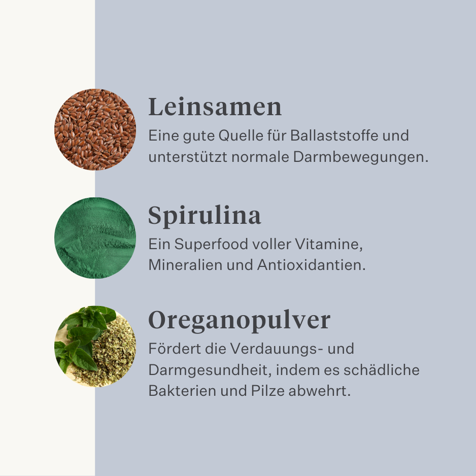 Pferd, Pony, Darmkolik, Gas, Magengeschwüre, Probiotika, Präbiotika, Leinsamen, Durchfall, wässriger Stuhl, weicher Stuhl  | localization: DE