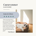 Vegansk hundetilskud til mave, fordøjelse, prutter, probiotika, præbiotika, fordøjelsesenzymer | localization: DA