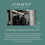 Este Balancer supplement voor paarden, ontwikkeld door paardenarts Dr. Sara Torfs, vult ruwvoerrantsoenen aan met essentiële vitaminen, mineralen en gezonde vetten voor een glanzende vacht, sterke hoeven en optimale darmgezondheid. | localization: NL