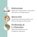 Imby Allergy & Itch Ergänzungsfuttermittel für Hunde, unterstützt die Hautgesundheit und hilft Juckreiz zu reduzieren, hilft eine starke Hautbarriere und ein ausgeglichenes Immunsystem zu erhalten, unterstützt den Hautkomfort über die Darm-Haut-Achse, hypoallergene Formel für den täglichen Gebrauch geeignet. | localization: DE