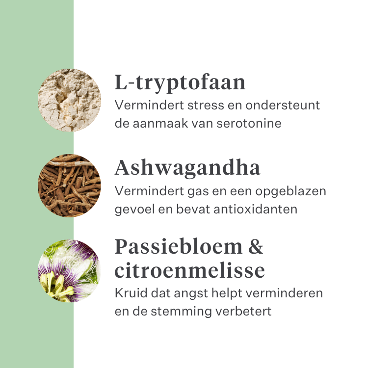 Imby Calm & Chill supplement voor honden, ondersteunt rustig gedrag en emotionele balans, helpt honden ontspannen zonder hun persoonlijkheid te veranderen, ondersteunt het zenuwstelsel bij stress, hypoallergene formule geschikt voor dagelijks gebruik, helpt bij omgaan met geluid, reizen en veranderingen. | localization: NL