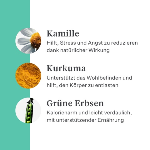 Imby Bed Time beruhigende Snacks für Hunde, pflanzliche Kekse mit Kamille und Kurkuma, unterstützen Entspannung und ruhiges Verhalten, helfen Hunde zu beruhigen und die Gelenkgesundheit zu unterstützen, natürlicher Abend-Snack für eine ruhige Nacht, sehr schmackhafter Snack. | localization: DE