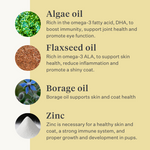 dog, puppy, salmon oil, omega-3, itchy skin, dry skin, joints, immunity, supplement, food supplement | localization: EN