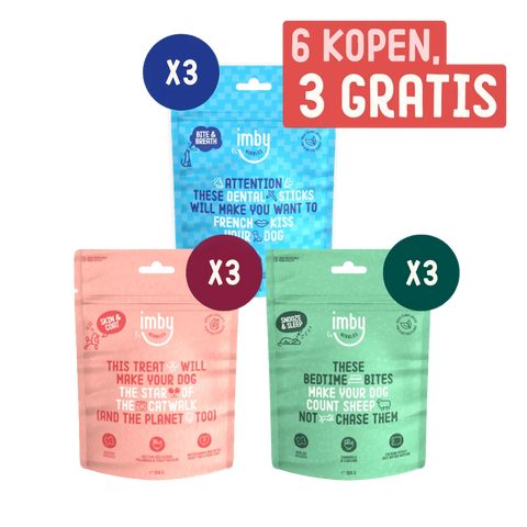 IMBY multipack de friandises pour chien