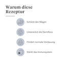 Imby Probiotics Ergänzungsfuttermittel für Hunde, unterstützt die Darmgesundheit und ein ausgewogenes Mikrobiom, hilft feste und gesunde Stühle zu fördern, unterstützt Verdauungskomfort und Regelmäßigkeit, hypoallergene Formel für den täglichen Gebrauch geeignet, hilft die Darmresilienz bei Stress oder Futterumstellungen zu erhalten. | localization: DE