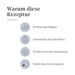 Imby Probiotics Ergänzungsfuttermittel für Hunde, unterstützt die Darmgesundheit und ein ausgewogenes Mikrobiom, hilft feste und gesunde Stühle zu fördern, unterstützt Verdauungskomfort und Regelmäßigkeit, hypoallergene Formel für den täglichen Gebrauch geeignet, hilft die Darmresilienz bei Stress oder Futterumstellungen zu erhalten. | localization: DE
