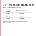 Imby Day Time Hundesnacks, Kekse auf Insektenbasis für Hunde, unterstützen die Hautgesundheit und ein glänzendes Fell, angereichert mit natürlichen Inhaltsstoffen wie Klette, Rotklee und Stiefmütterchen, helfen die Durchblutung zu fördern, nachhaltiger und sehr schmackhafter Snack für den täglichen Einsatz. | localization: DE