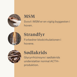 Steady & Stable Curafyt supplement til heste og ponyer, hovbetændelse, følsomme hove, insulin, glukose, PPID, Cushing's syndrom | localization: DA
