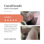 Imby Vitality dog food, complete everyday dry food for dogs of all breeds and life stages, based on hypoallergenic insect protein, supports digestion and overall wellbeing, highly digestible and eco-conscious nutrition, balanced formula developed by vets, highly palatable kibble. | localization: EN