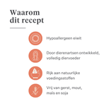 Imby Vitality hondenvoer, volledig dagelijks droogvoer voor honden van alle rassen en levensfasen, op basis van hypoallergene insecteneiwitten, ondersteunt de spijsvertering en het algemeen welzijn, licht verteerbare en milieubewuste voeding, uitgebalanceerde formule ontwikkeld door dierenartsen, zeer smakelijke brok. | localization: NL