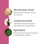 Imby Vitality kattenvoer, volledig hypoallergeen droogvoer voor katten, op basis van insecteneiwitten en natuurlijke superfoods, ondersteunt de algemene gezondheid en het welzijn, helpt de urinewegen en gewrichten te ondersteunen, uitgebalanceerde formule ontwikkeld door dierenartsen, zeer smakelijke brok. | localization: NL