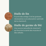 Complément Vitamin E liquide pour chevaux, soutient la fonction musculaire, la santé nerveuse et la protection antioxydante, formule liquide hautement biodisponible à base d’ingrédients naturels. | localization: FR