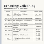 hest pony tarm kolik gas mave mavesår probiotika præbiotika hørfrø diarré vandig afføring blød afføring  | localization: DA