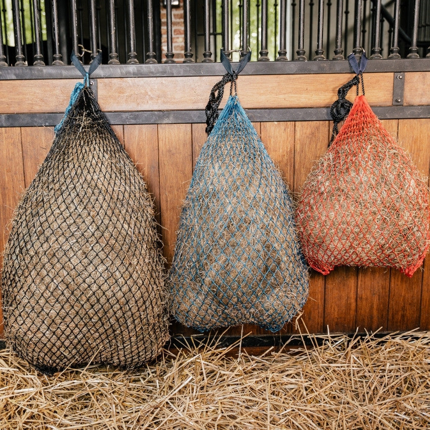 Greedy Feeder Hay Net with Small Mesh Size for Horses and Ponies